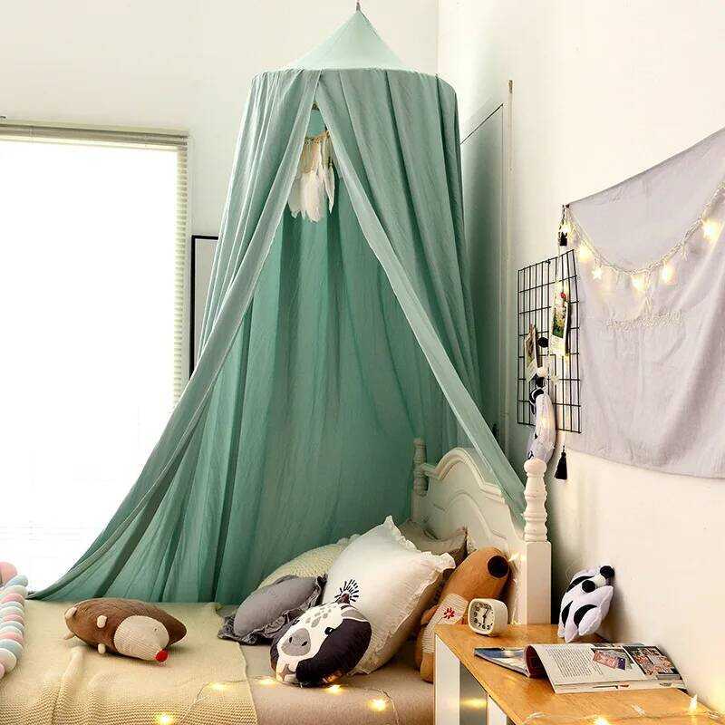 C Kids Mosquito Net Baby Crib Curtain Hanging Tent Bed Decor Girl Princess Hanging Bed Canopy Livin