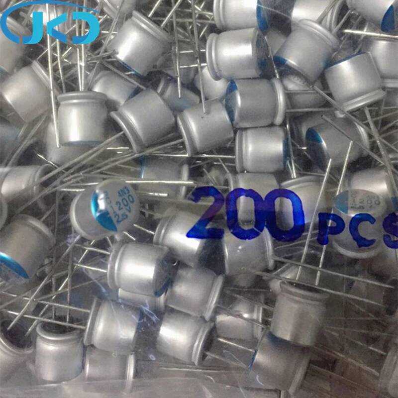 200pcs 1200uF 2.5V NCC PSC series 8x8mm Super Low ESR 2.5V1200uF For Motherboard VGA Solid Capacitor