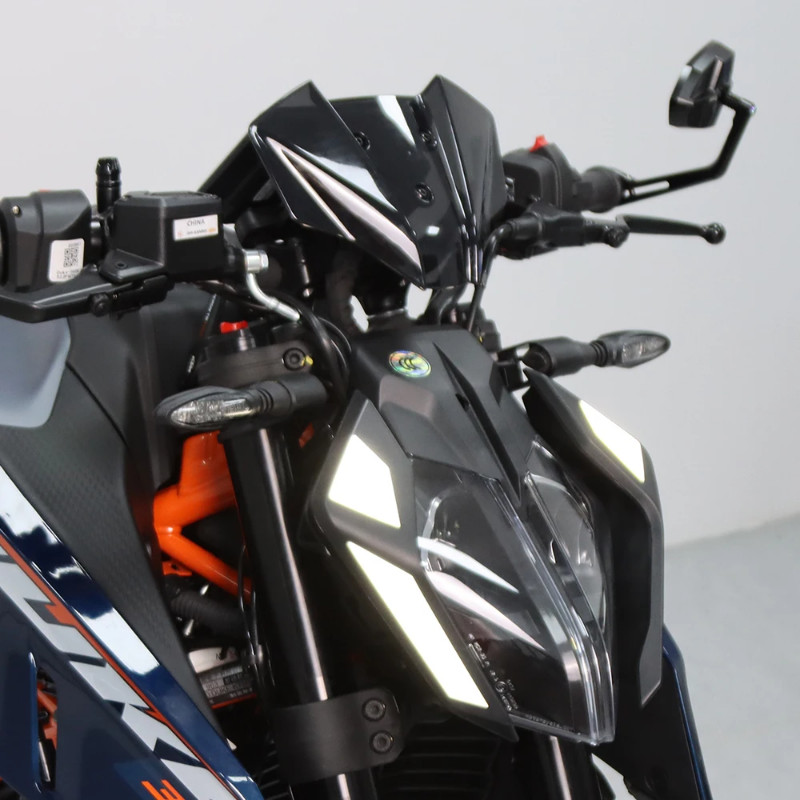 For 390 Duke 2024 Windshield Flyscreen For 390Duke  290Duke 125Duke 2024 Motor Windscreen Guard
