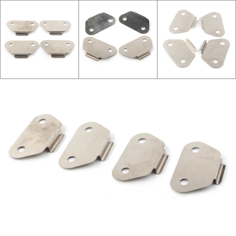 4Pcs/Set Motorbike Saddlebag Lid Wear Plates Strike Plates 90962-93 For Harley Davidson Touring 199