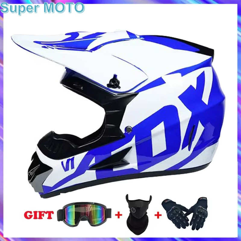 Children Motorcycle Helmet DOT Certification Off Road Bicycle Skating Helmet ATV MTB Downhill Scoot