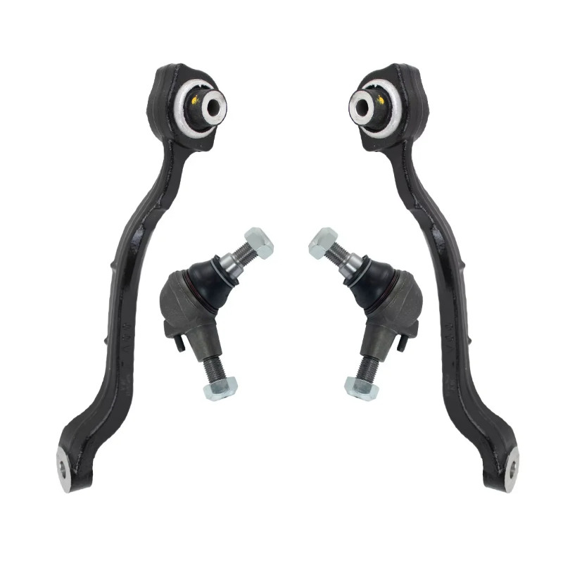 Svenubee 4pcs Front Lower Control Arm with Ball Joint Suspension Set for Mercedes Benz W212 E350 E5