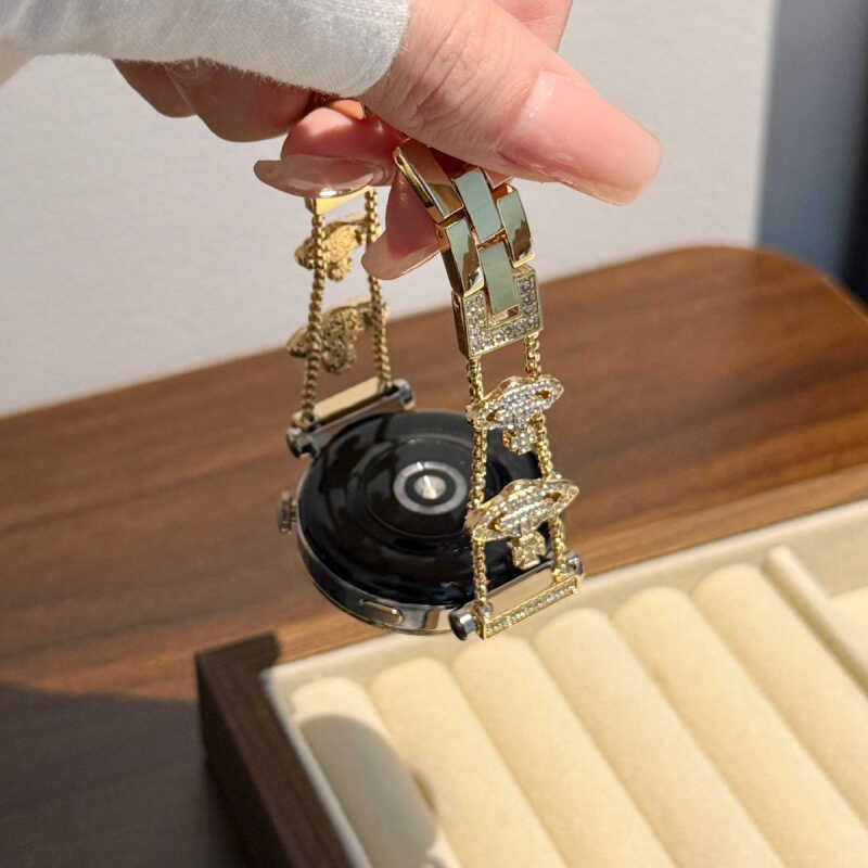 18/20/22 มม. เหมาะสําหรับ HUAWEI HUAWEI Watch WATCH41mmGT Queen Saturn สายโลหะ West