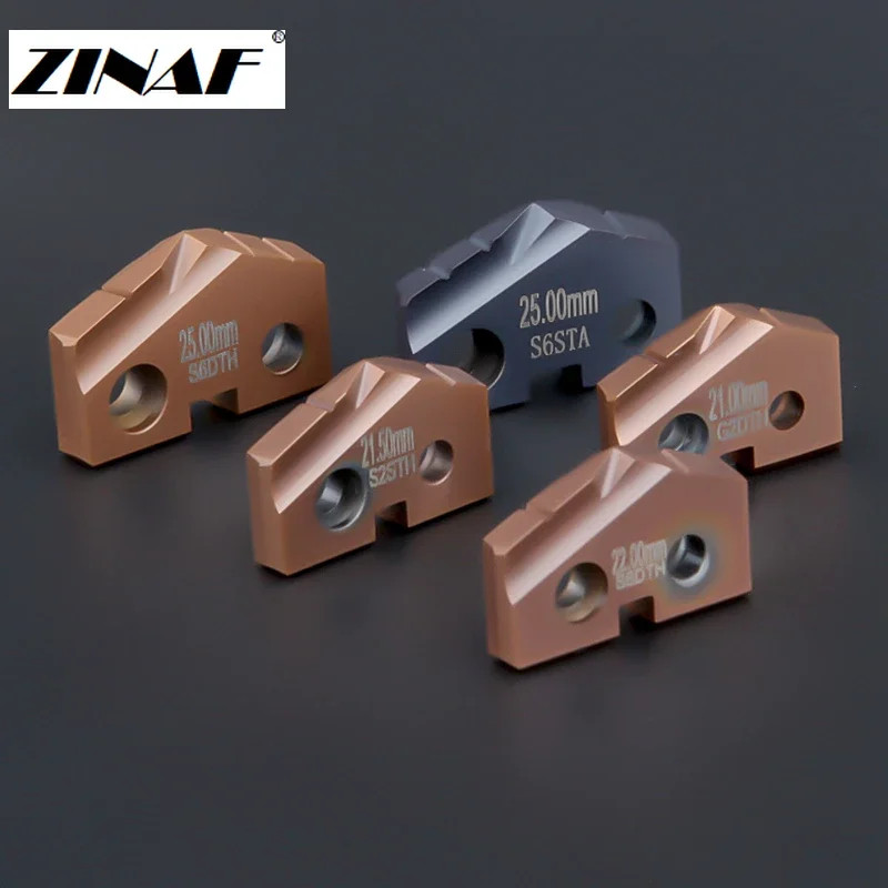 1pcs TIALN coat 9.5--114mm Spade Drill crown drill Deep hole drill Tungsten carbide inserts Cobalt-