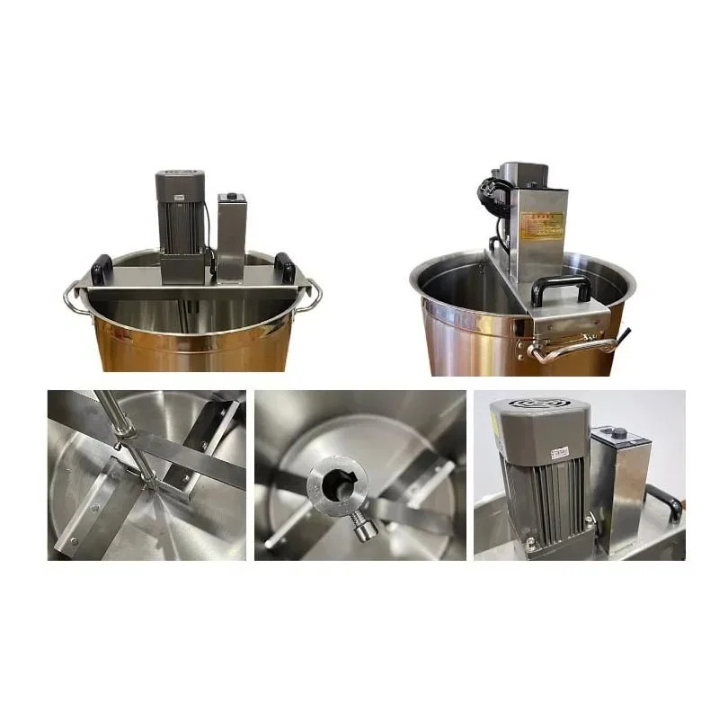 Small Hot Pot Bottom Material Frying Machine Automatic Boil Chili Miscellaneous Sauce Stir Frying P