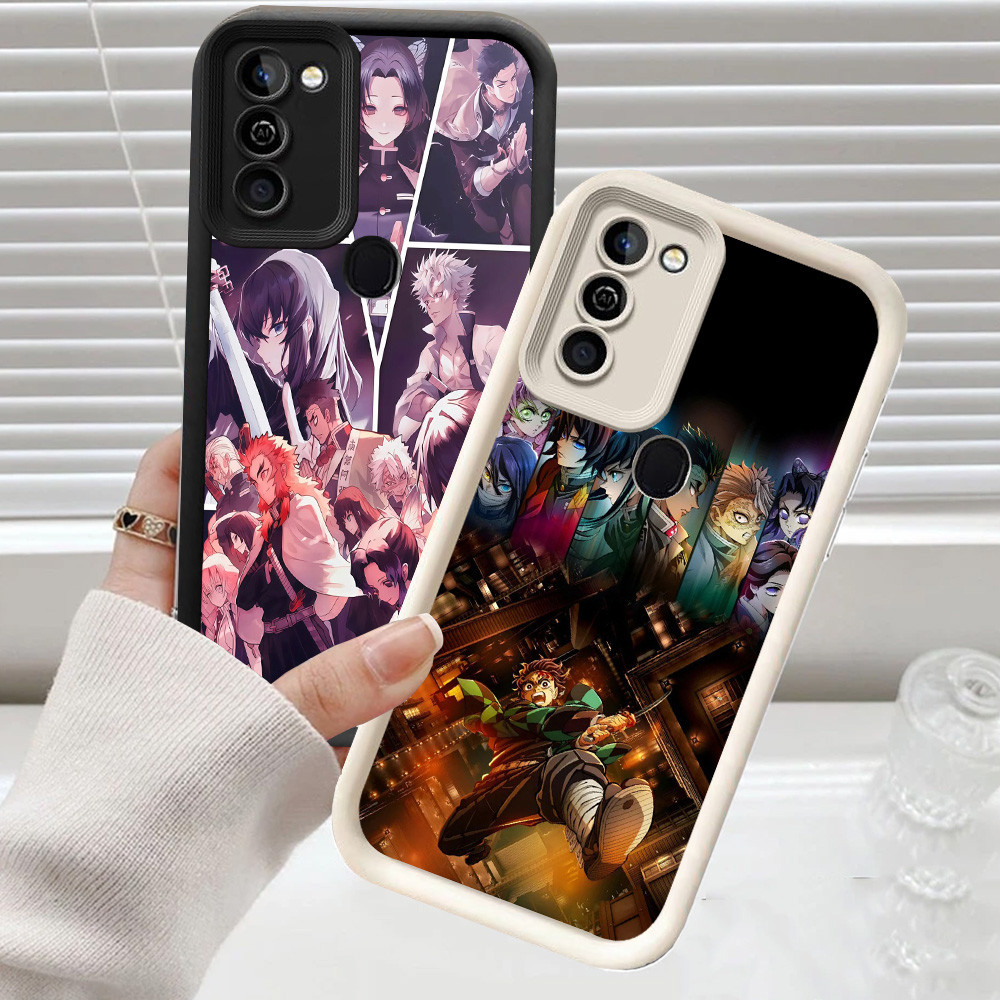 CH44 Demon Slayer Soft Casing สําหรับ Infinix Smart 10 6 Plus 5 Ram2 Ram3 เคสป้องกัน