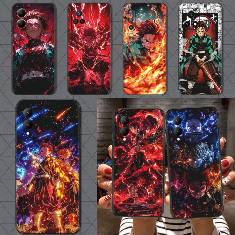Anime Demon Slayer สําหรับ Vivo U3 Y19 S1 S16 S17 S19 Pro S17 S17T T3 V5 lite Z9 Y67 V5s Y66 Plus V7