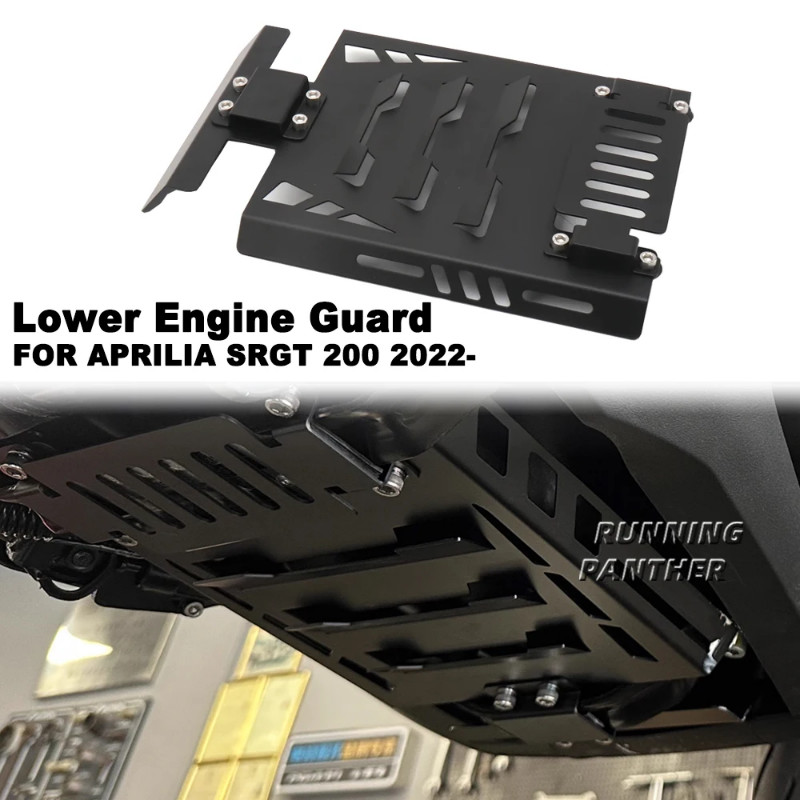 Motorcycle Lower Engine Guard Bellypan For Aprilia SRGT200 SR GT 200 SRGT 200 2022 2023 Under Cowli