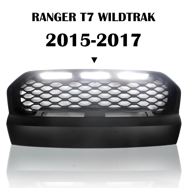 Modified Pickup For Ranger Raptor Grills For Ranger Wildtrak Mk3 PX2 T7 Xl Xlt 2015 2016 2017 Racin