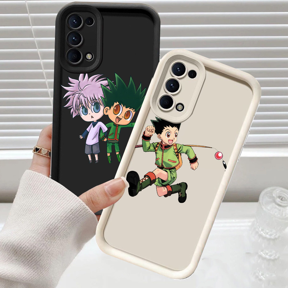 CH55 Hunter x Hunter Soft Casing สําหรับ OPPO F19 A72 A95 A92 F19s A52 เคสป้องกัน