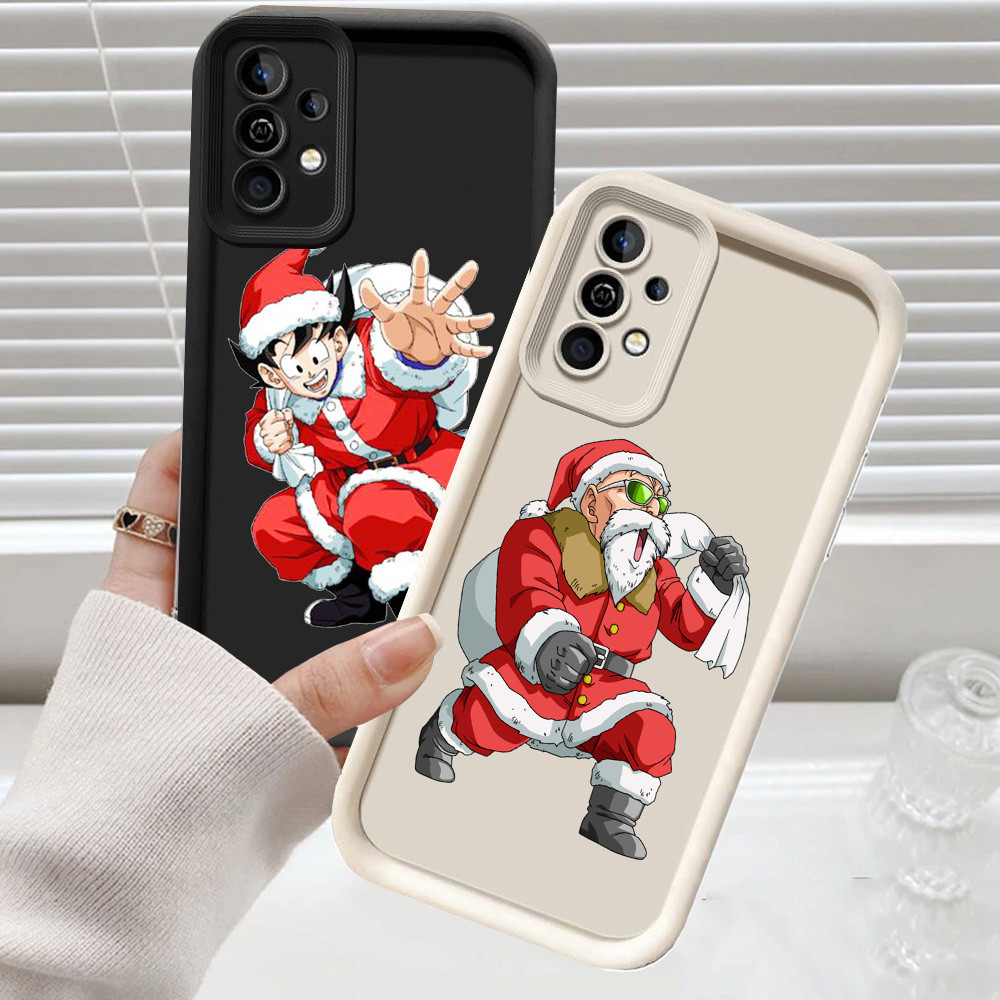 CH59 คริสต์มาส Dragon Ball Goku Soft Casing สําหรับ Samsung S21 S24 FE A55 M15 S25 Ultra 5G เคสป้องก