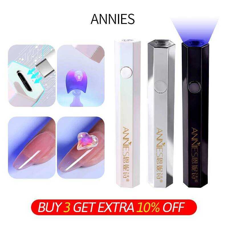 C Annies New Portable Mini Nail Dryer Lamp Led Lamp For Nails Curing All Nail Gel Quick Dry Manicur