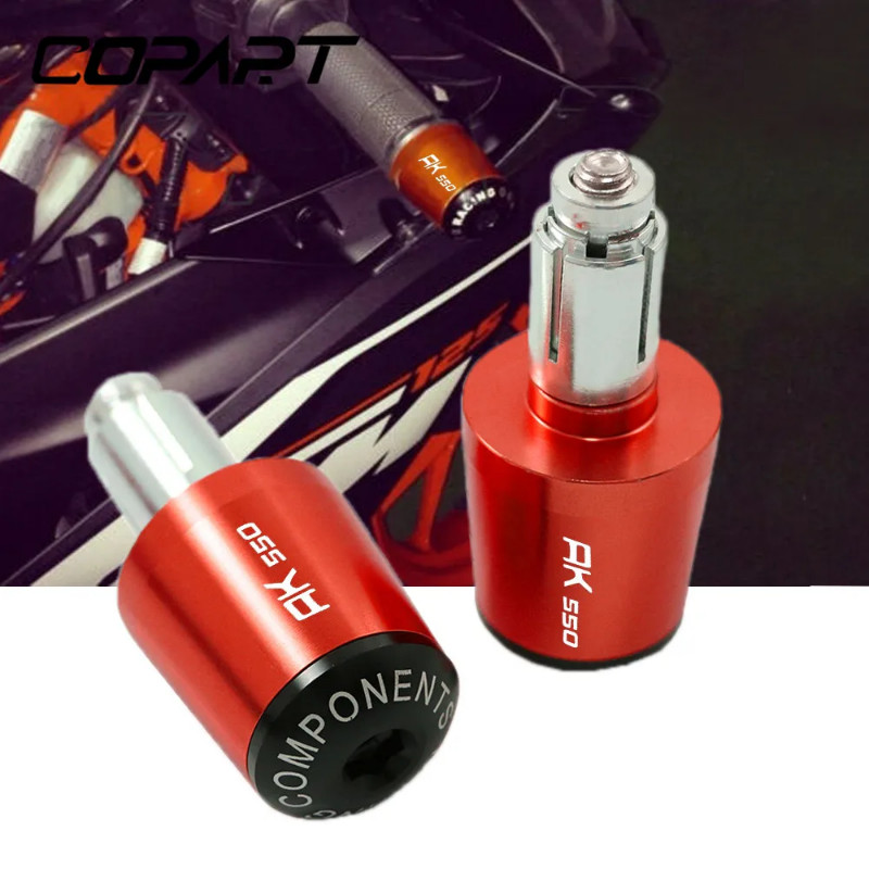 For KYMCO AK550 AK 550 All Years Motorcycle Accessories CNC 7/8"22MM Univeral Handlebar Grips Handl