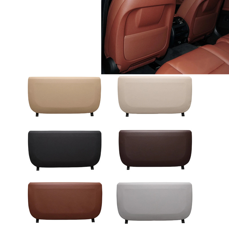 Car Inner Seat Back Pack Backrest Storage Pocket Cover Panel For BMW F10 F11 F18 LCI F01 F02 LCI F1