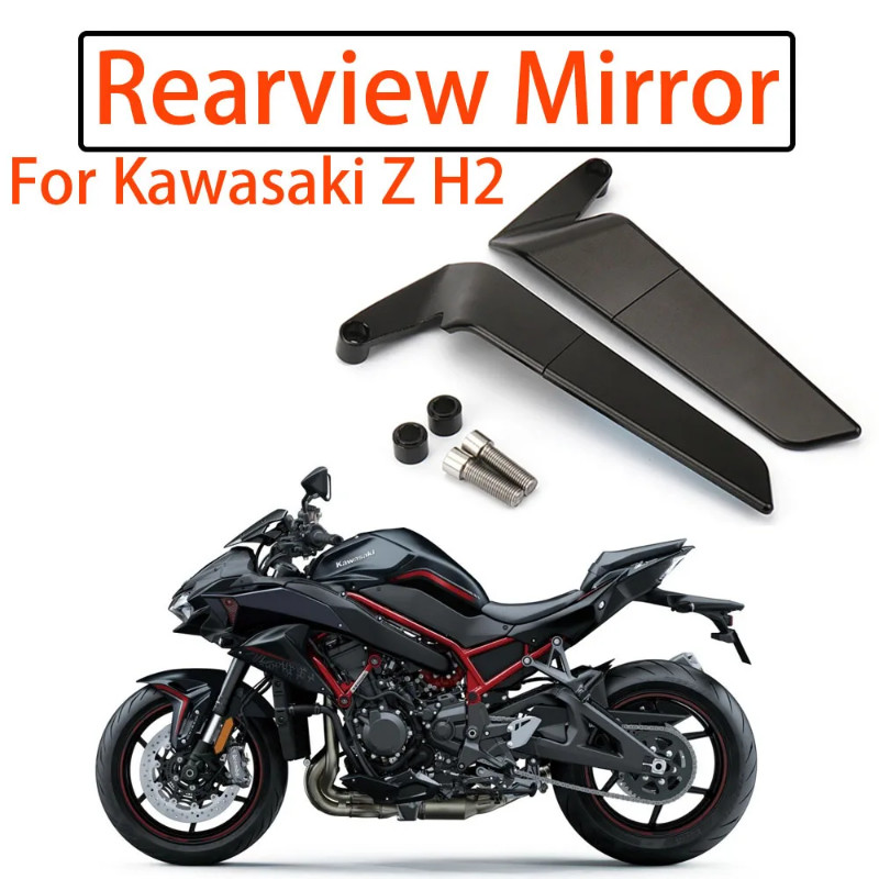 New Aluminum Rearview Mirror ZH2 1000 For A Special Purpose For Kawasaki Z H2 ZH2 1000 2021 2022 20