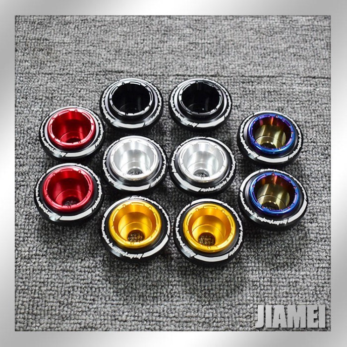 รถจักรยานยนต์ด้านหน้าส้อมตกแต่งเหมาะสําหรับลูกวัว N1UIM No. 9 F90MMAX ถ้วยกันกระแทกรถยนต์ไฟฟ้าส้อมด้