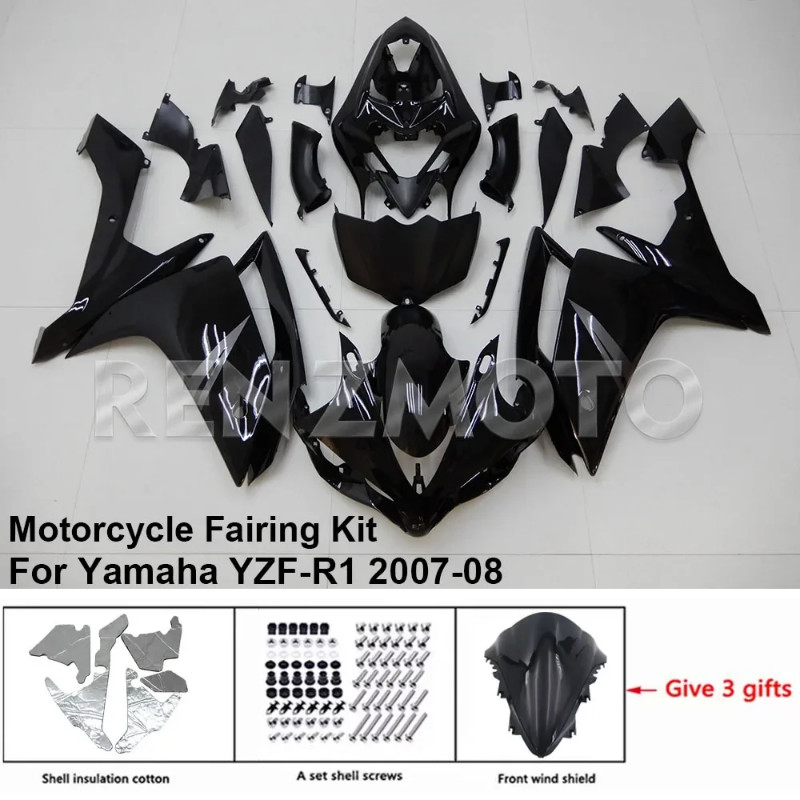 For YAMAHA YZF R1 2007-2008 Fairing R/Z 8R101 Motorcycle Set Body Kit decoration Plastic Guard Plat