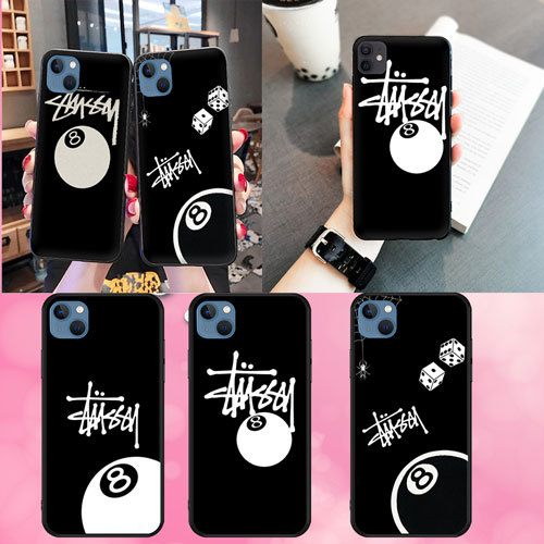 นุ่มสีดํา Realme Q3 Q3i 5G V13 V11 V11S 9i 9 Pro 5G 9 Pro Plus 5G stussy1 เคสโทรศัพท์