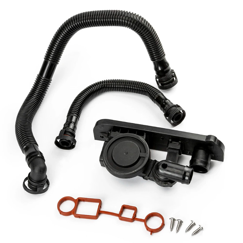 Crankcase Vent Valve PCV&Hose Service Kit For Audi A1 3 S3 TT For VW Golf MK5 6 Jetta 06F129101C 06