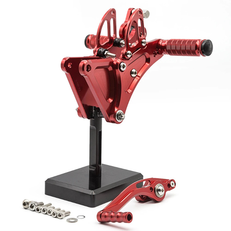 For Buell XB9S XB12S XB9R XB12R 2002-2022 Motorcycle Rearset Footrest Footpeg Adjustable Aluminum R