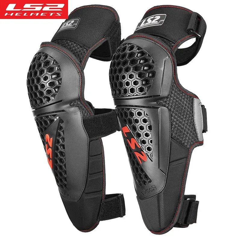 LS2 FP001 Motorcycle Knee Protection Motocross Protector Pads Guards Motosiklet Dizlik Moto Joelhei