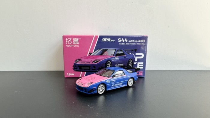 1: 64 Tuoyi Mazda RX-7 FC3S amemiya Re-amemiya Foshan Limited POPRACE รถรุ่น