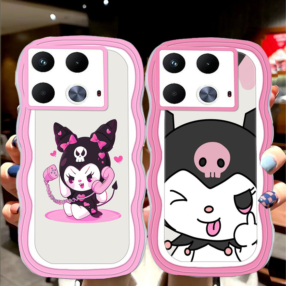 S-21 K_uro mi Casing สําหรับ Infinix Note 40S GT 20 10 30 40 Pro TPU โปร่งใส