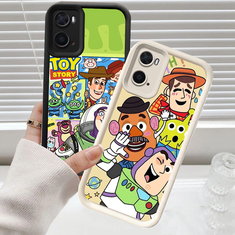 CH57 Toy Story Soft Casing สําหรับ OPPO A77s A77 Realme C33 A96 9i เคสป้องกัน