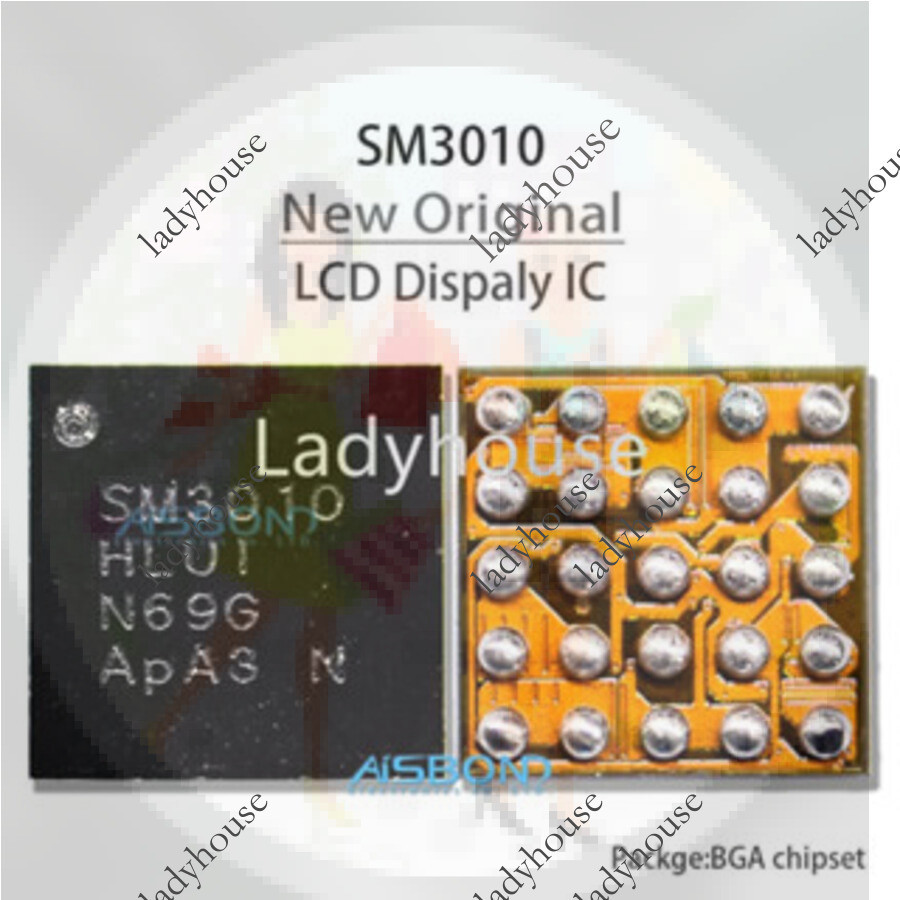 2-5 ชิ้น/ล็อตใหม่ SM3010 SM3010A SM3010B จอแสดงผล LCD ชิป IC สําหรับ Samsung S10 S10 + ชิป IC