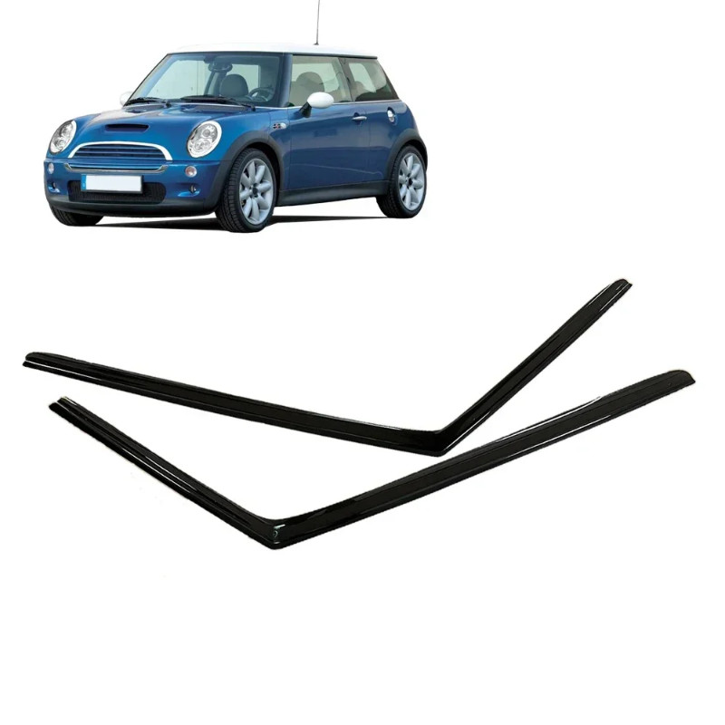 Window Visor for MINI COOPER 2002 2003 2004 2005 2006 R50 R53 HATCHBACK Weathershied Door Visor Win