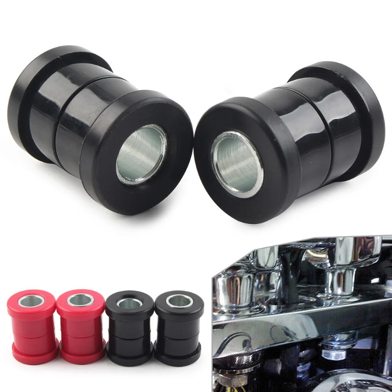 1Pair Motorcycle Handlebar Riser Bushings For Harley Sportster Softail Dyna Super Glide FXD FXST FL