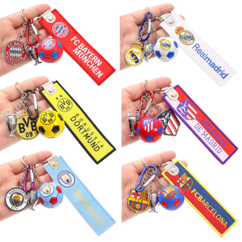 Championship Malaysia Bazaman Union Manchester City Football Color Keychain Accessories Competition 