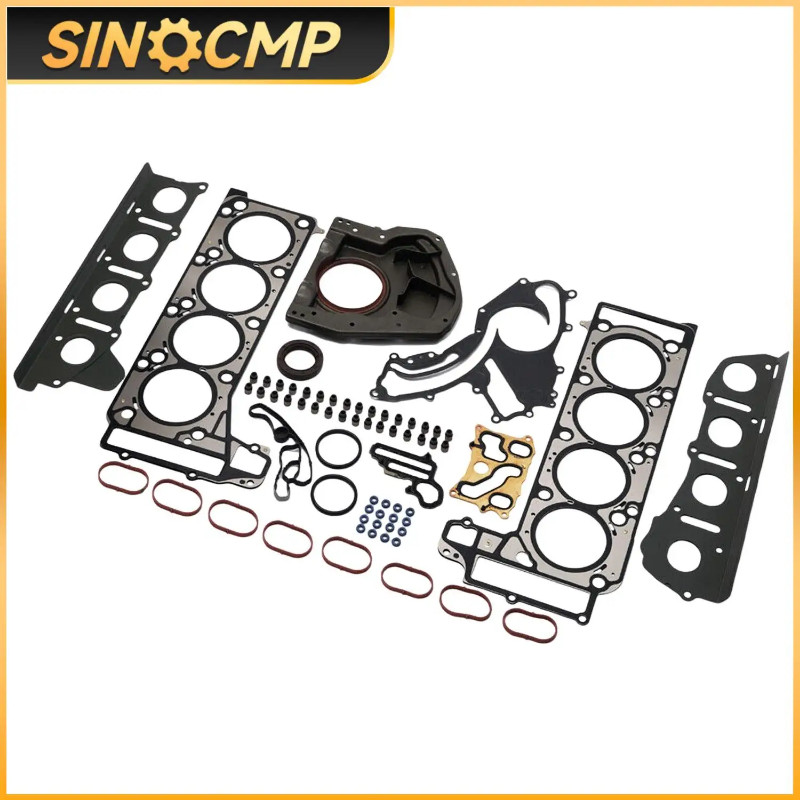 1Set Engine Gaskets Seals Overhaul Rebuild Kit For Mercedes-Benz M278 4.6T 4.7T V8 CLS500 E550 GL45