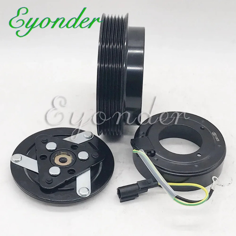 AC A/C Compressor Clutch Pulley for V70 XC70 Mk3 T6 3.0 B6304T Sanden  PXC16 36002424 P31332533 P36