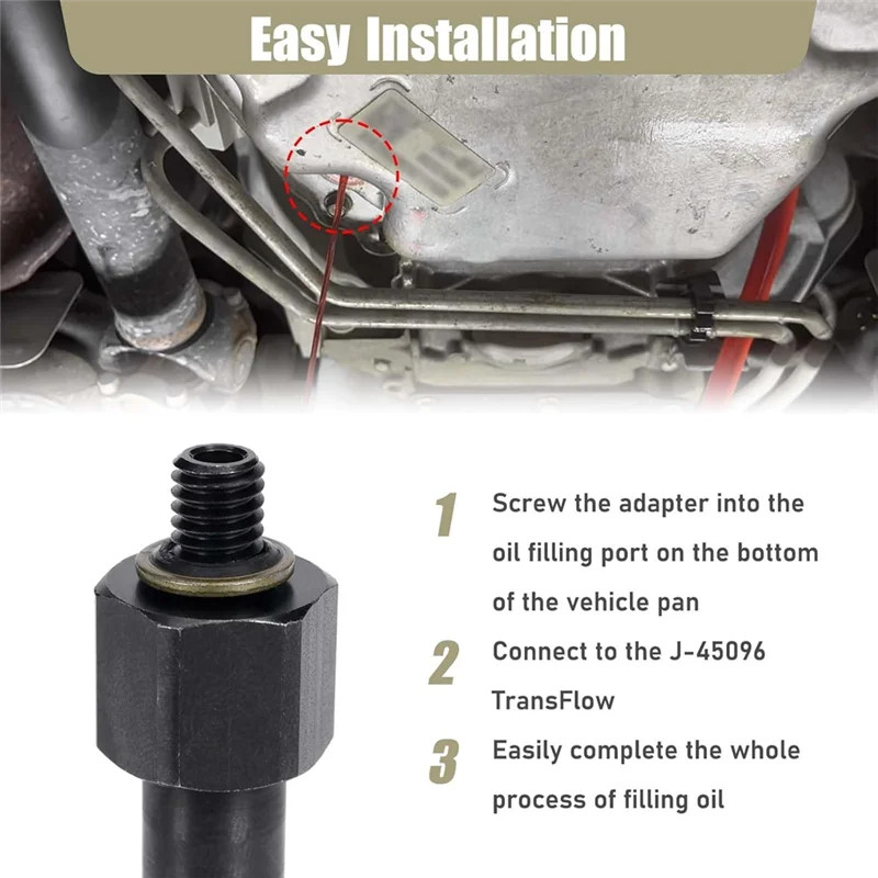 DT-51190 Transmission Oil Fill Adapter For GM 8L90 Transmission For GMC  Cadillac Equipped