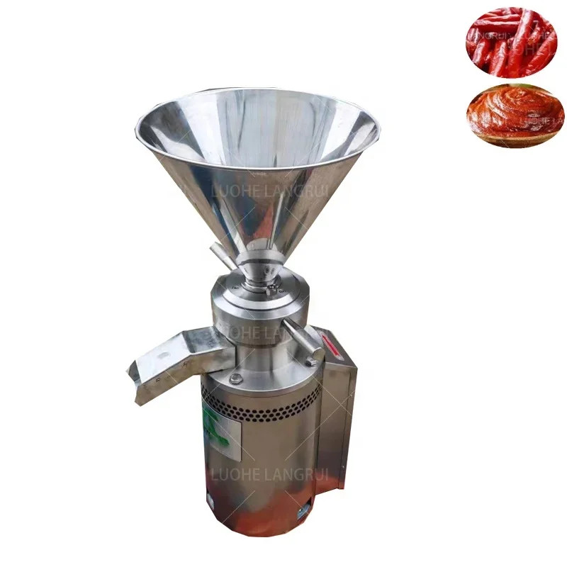 Grinding Bean Jam Colloid Mill Bean Butter Making Machine Colloid Mill For Sale Food Tahini Sauce G
