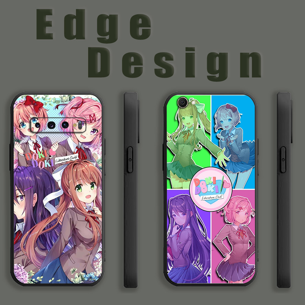 ปลอกสําหรับ ITEL A60 A60S A70 S23 P55 P40 4G 5G doki doki วรรณกรรม club Yuri Monika sayori natsuki B