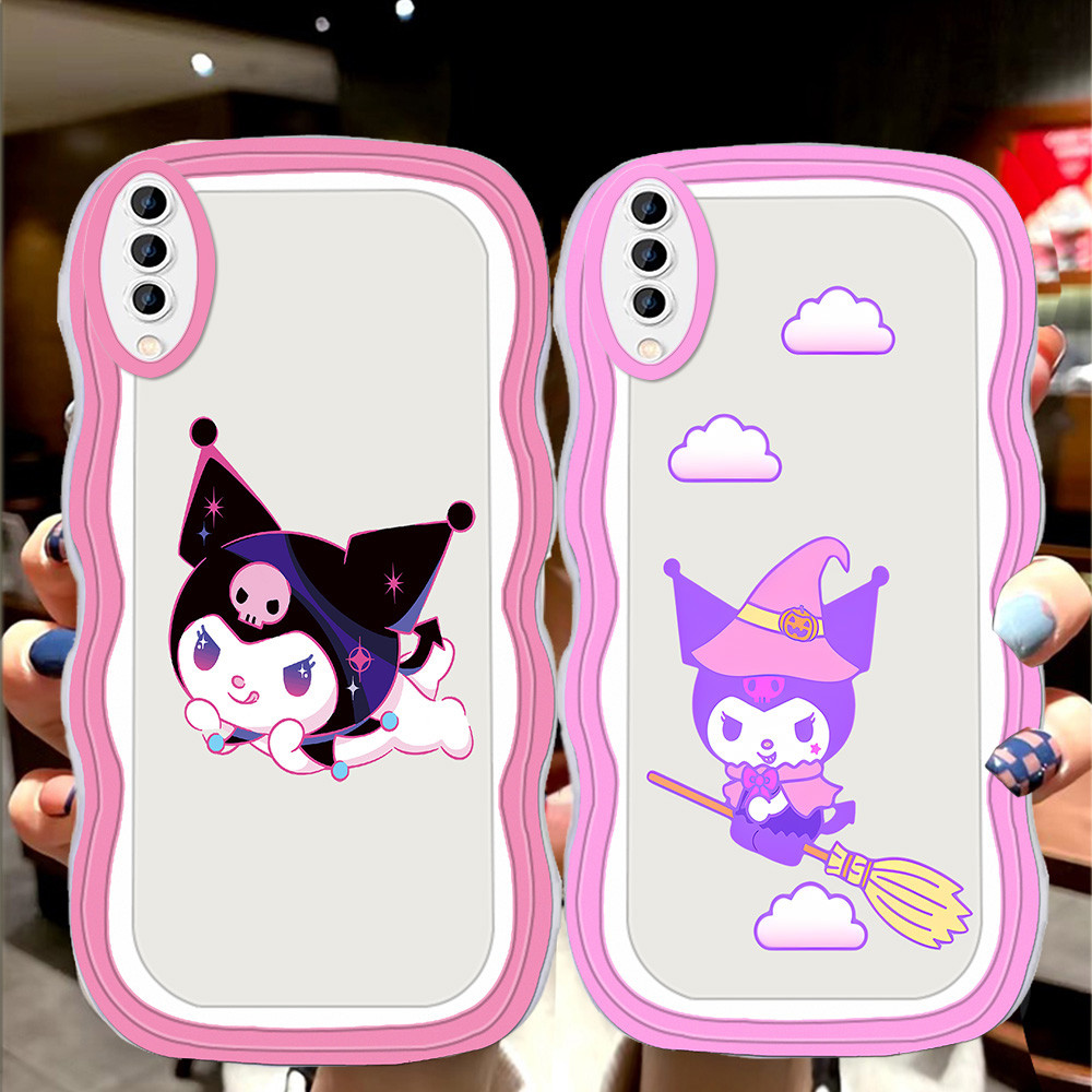 S-21 K_uro mi สําหรับ Samsung A30S A50 A02 A30 M02 A50S A02S A7 2018 TPU โปร่งใส