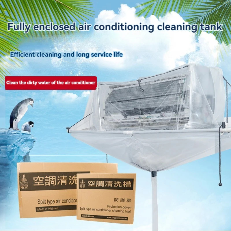 Split Type Air Conditioner CleaningTool Wall Mounted Air Conditioning Cleaner Room Ceiling Washing