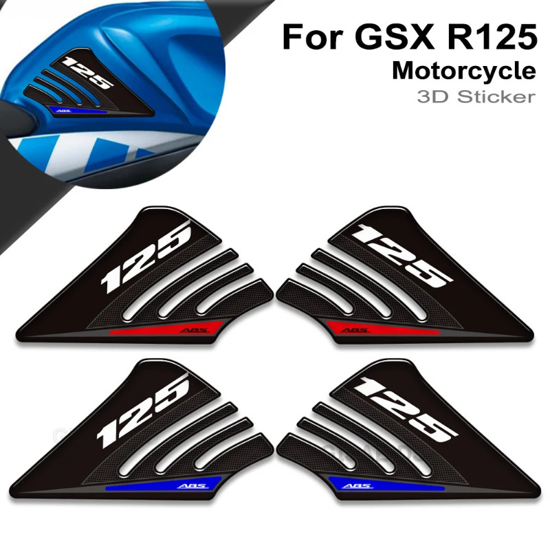 For Suzuki GSXR GSX-R 125 GSXR125 GSX R125 GSX-R125 Motorcycle Tank Protector Pad Grips Gas Fuel Oi