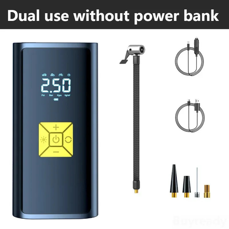 7.4V 60W Intelligent Digital Display Vehicle Inflation Pump Wireless Tire Inflation Pump Tire Press