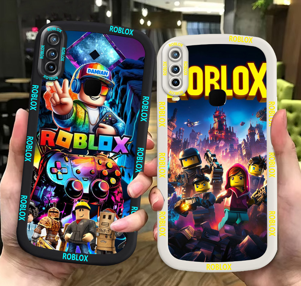 G1 Roblox ขาวดำเคสโทรศัพท์หรับ VIVO Y17 Y91 Y91C Y93 Y95 Y12 Y15 ปก