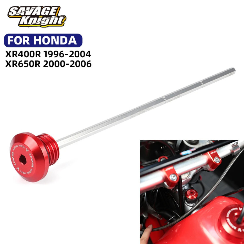 For HONDA XR400R XR650R XR 400R 650R Engine Oil Filler Screw Cap Dipstick XR400 XR650 Oil Filler Ca