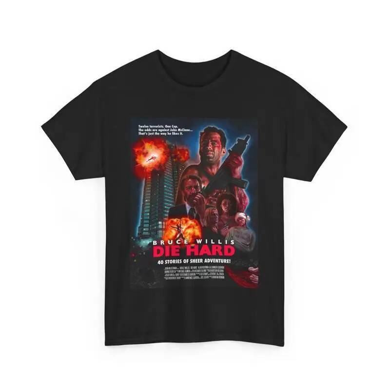 เสื้อยืด Die Hard Movie Alternate Poster Bruce Willis