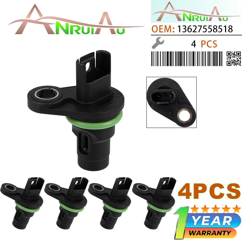 2/4/8Pcs Engine Camshaft Position Sensor Compatible wit BMW 528i 530i 535i 550i 650i 740i 750i 760L