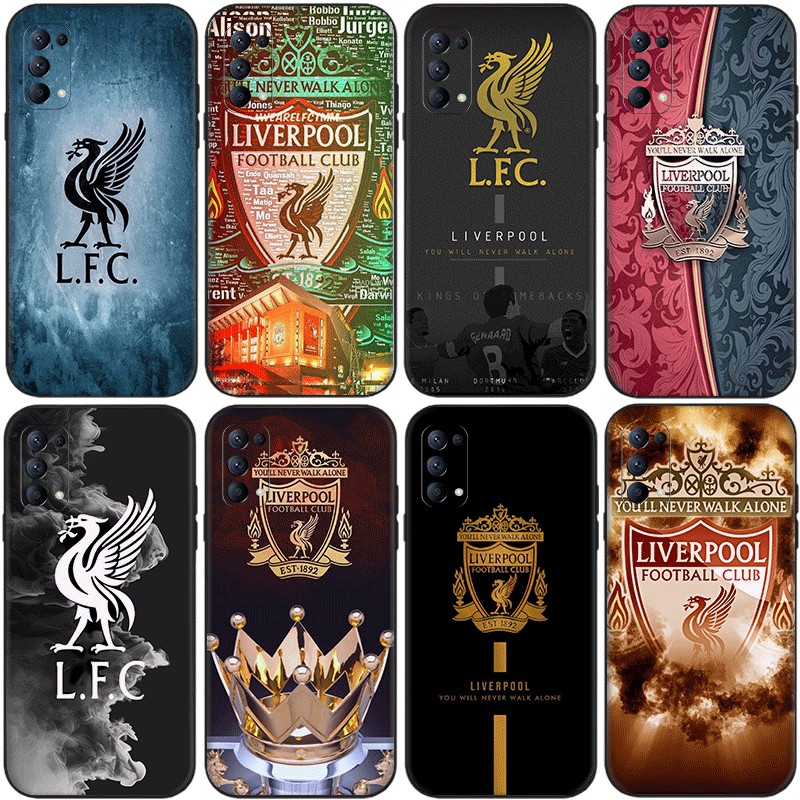 OPPO R9 F1 Plus R9S Reno 2 2Z 2F 3 4 Pro 5 5F Lite 5K เคสโทรศัพท์ TPU ฝาครอบป้องกันแบบนุ่ม Liverpool
