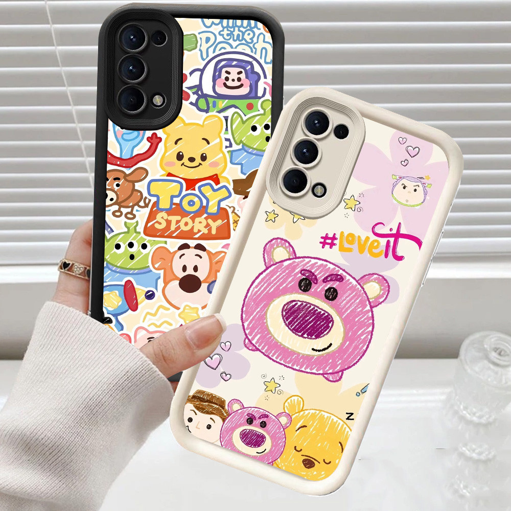 CH57 Toy Story Soft Casing สําหรับ OPPO F19 A72 A95 A92 F19s A52 เคสป้องกัน