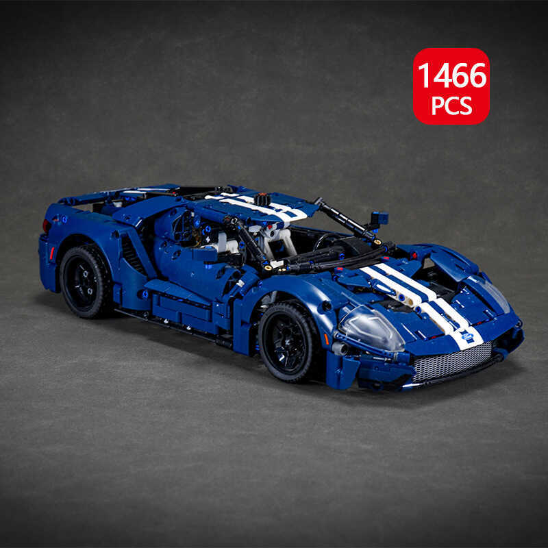 เข้ากันได้กับเลโก้ 42154 Ford GT รถสปอร์ตรุ่นประกอบบล็อกตัวต่อ Boy Racing ของเล่นของขวัญ