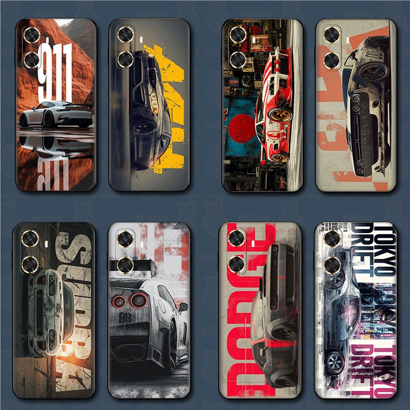 Huawei Nova 2i 2 Lite 3 3i 4E 5i 5T 7 10 SE 8i Y61 ความเข้ากันได้เคสโทรศัพท์TPUนุ่มฝาครอบป้องกันรถสป