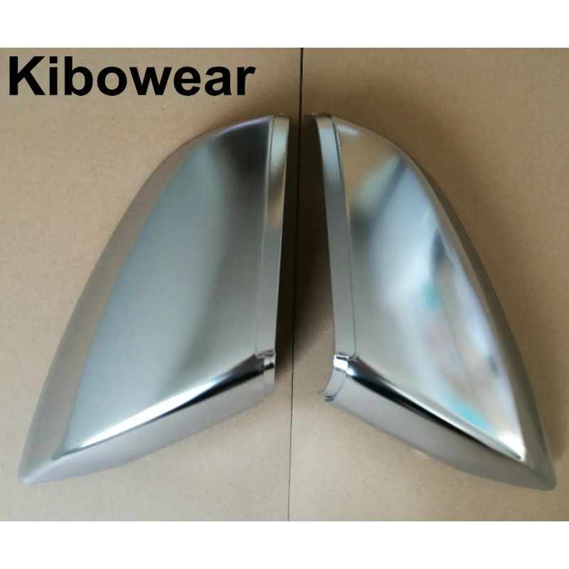 2pc Silver Chrome Side Mirror Cap for Audi Q5 FY Q7 4M SQ5 2017 2021 Cover aluminum Brushed Matte r